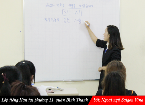 Ở đâu dạy tiếng Hàn tốt tại phường 11, quận Bình Thạnh