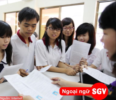 SGV, Từ vựng tiếng Nhật trong trường học