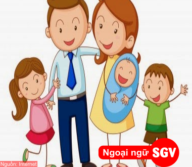 SGV, Tiếng Nhật giao tiếp trong gia đình