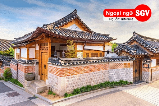 Nhà tuyền thống Hanok của Hàn Quốc, saigonvina