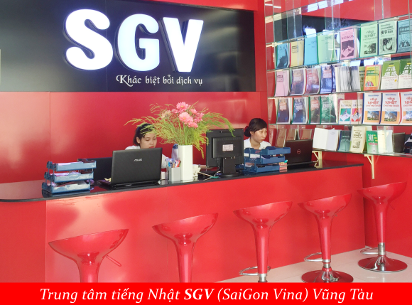 SGV, trung tam tieng Nhat SaiGon Vina Vung Tau
