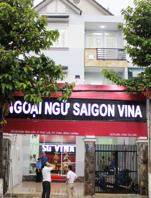 Sài Gòn Vina, trung tâm ngoại ngữ bình dương