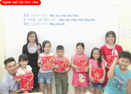 SGV, trung tâm dạy tiếng nhật trẻ em ở thủ đức