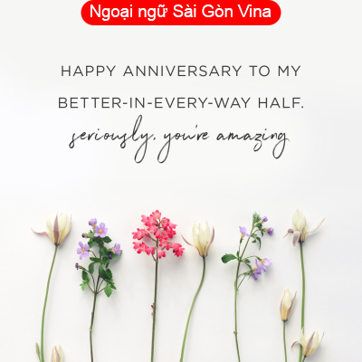 Sài Gòn Vina, Cách dùng Anniversary or Birthday