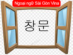 Danh từ 창문 trong tiếng Hàn