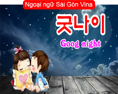 Chúc người yêu ngủ ngon tiếng Hàn