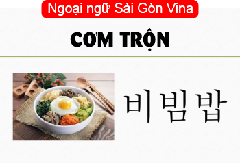 Món ăn Việt bằng tiếng Hàn