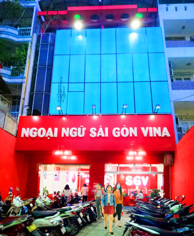 Sài Gòn Vina, Hệ thống ngoại ngữ Sài Gòn Vina