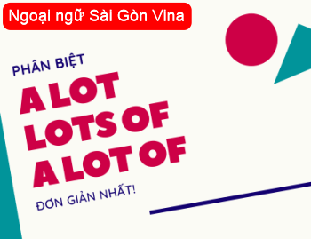 Sài Gòn Vina, Cách phân biệt A lot of, Lots of và A lot