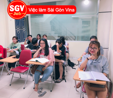 SGV, Trung tâm ngoại ngữ SGV Quận 7 tuyển giáo viên Tiếng Anh