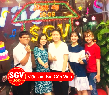 SGV, Tuyển nhân viên nhân sự làm ca hành chính ở Phú Nhuận