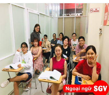 SGV, Trung tâm gia sư Anh, Hàn, Hoa, Nhật trên đường Phạm Văn Đồng