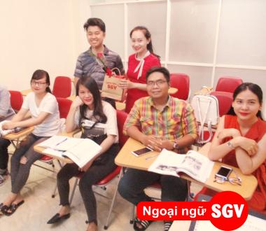 SGV, Dạy tiếng Việt cho người Nhật ở tphcm