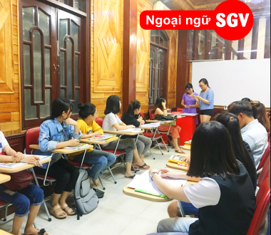 SGV, Lớp học tiếng Nhật cấp tốc