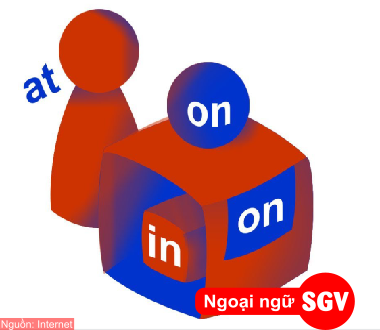 SGV, Cách dùng at in on