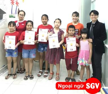 SGV, Tiếng Anh hè cho trẻ em ở Biên Hòa, Đồng Nai