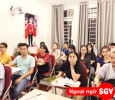 SGV, Lịch khai giảng khóa học tiếng Anh giao tiếp tổng quát