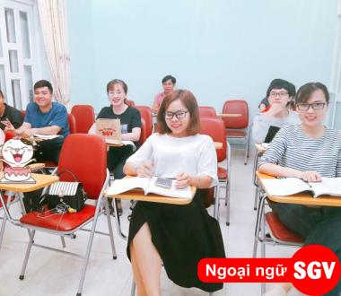 Sài Gòn Vina, Học tiếng Anh tại trung tâm SaiGon Vina Vũng Tàu