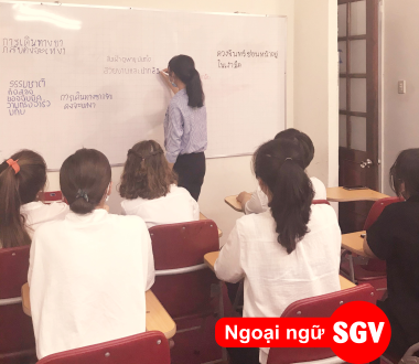 SGV, Dạy kèm tiếng Thái SaiGon Vina
