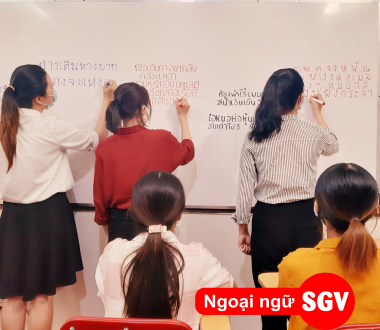 SGV, Gia sư tiếng Thái tại nhà