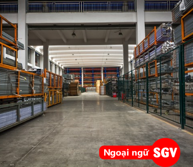 saigonvina, từ vựng tiếng Hàn chuyên ngành kho