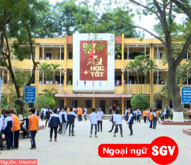 Sài Gòn Vina, Trường cấp 3 tiếng Anh là gì