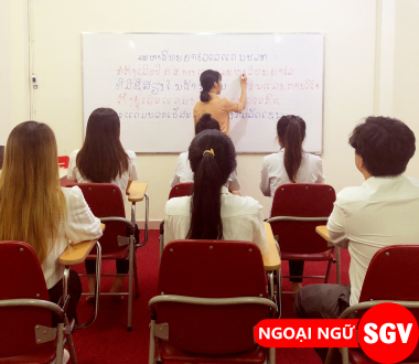 SGV, Khóa học tiếng Lào